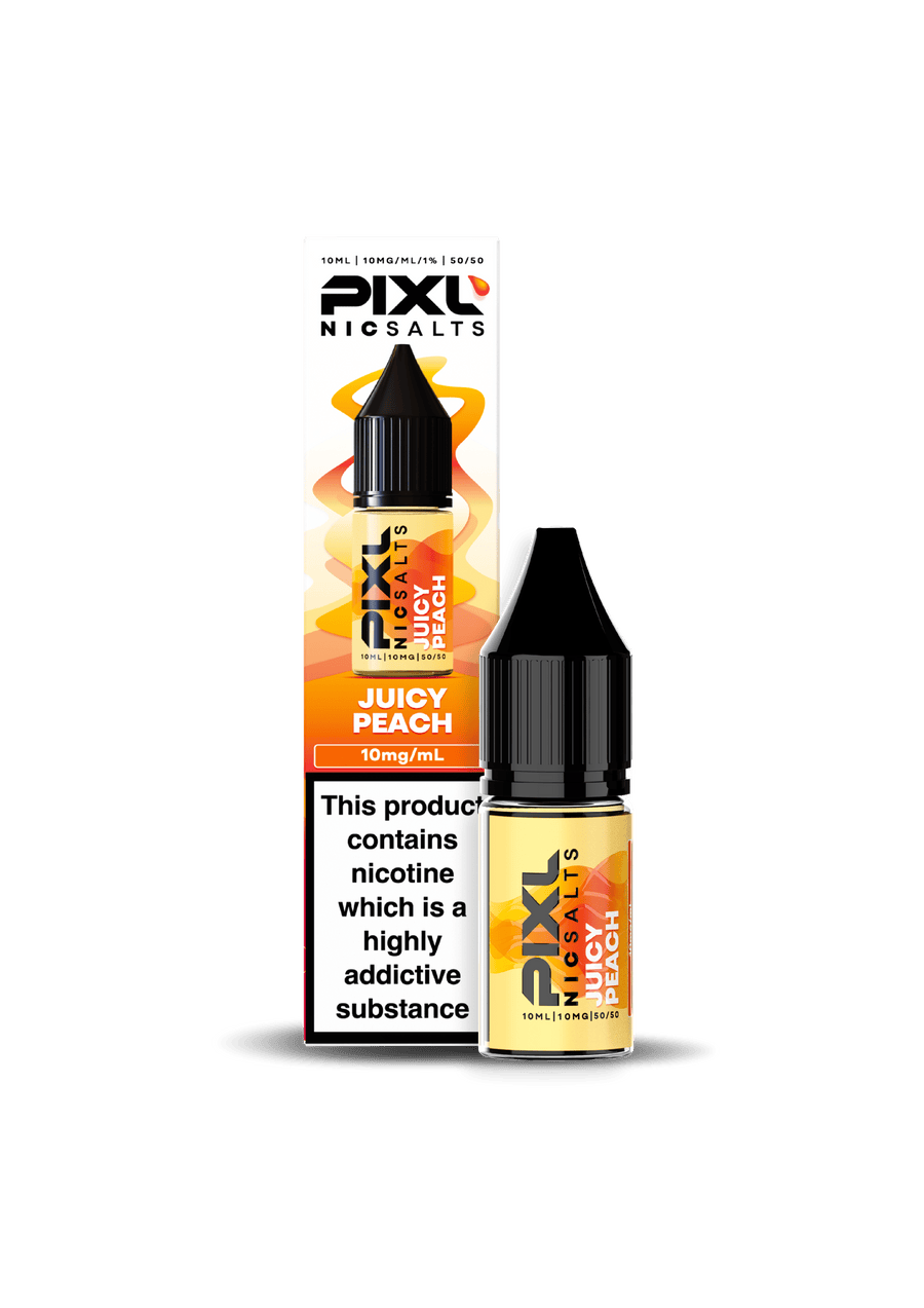 Juicy Peach E-Liquid Nicotine Salt By Pixl 10ml