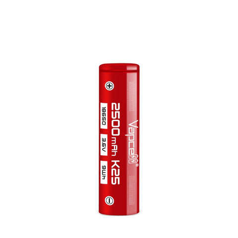 Vapcell K25 18650 Battery 2500mAh 20A High-Drain
