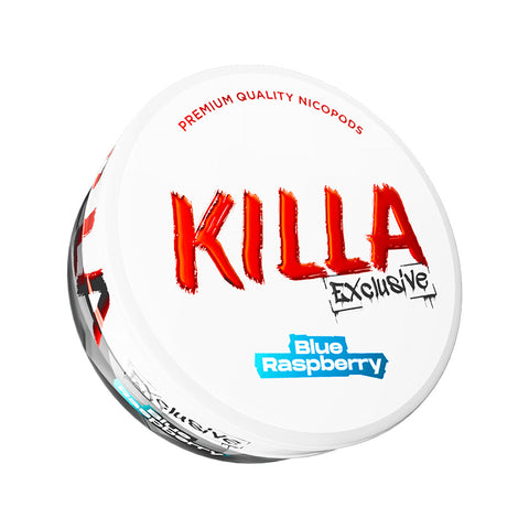 Killa EXCLUSIVE Blue Raspberry Nicotine Pouches 16.5mg