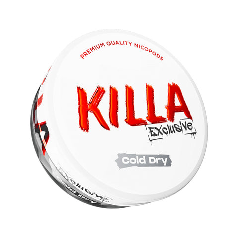 Killa EXCLUSIVE Cold Dry Nicotine Pouches 16.5mg