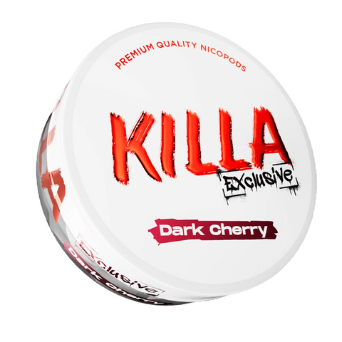Killa EXCLUSIVE Dark Cherry Nicotine Pouches 16.5mg