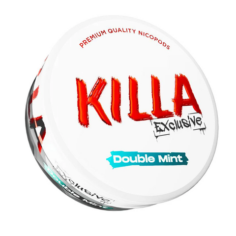Killa EXCLUSIVE Double Mint Nicotine Pouches 16.5mg