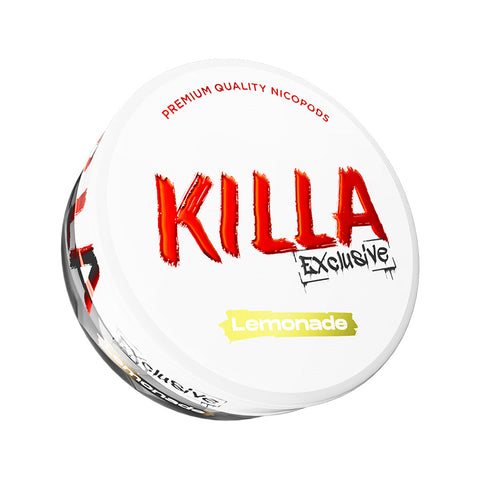 Killa EXCLUSIVE Lemonade Nicotine Pouches 16.5mg
