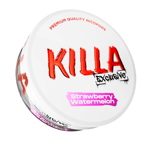 Killa EXCLUSIVE Strawberry Watermelon Nicotine Pouches 16.5mg