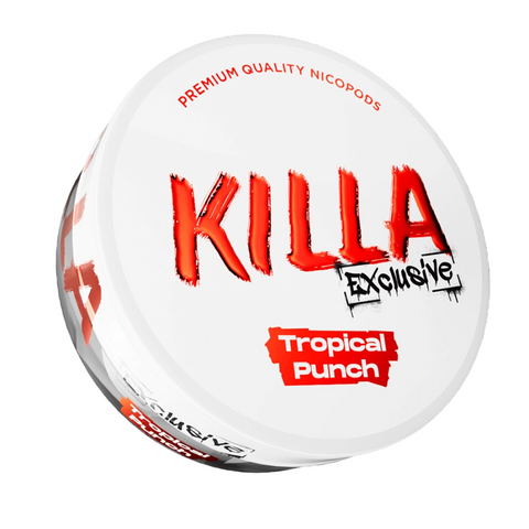 Killa EXCLUSIVE Tropical Punch Nicotine Pouches 16.5mg
