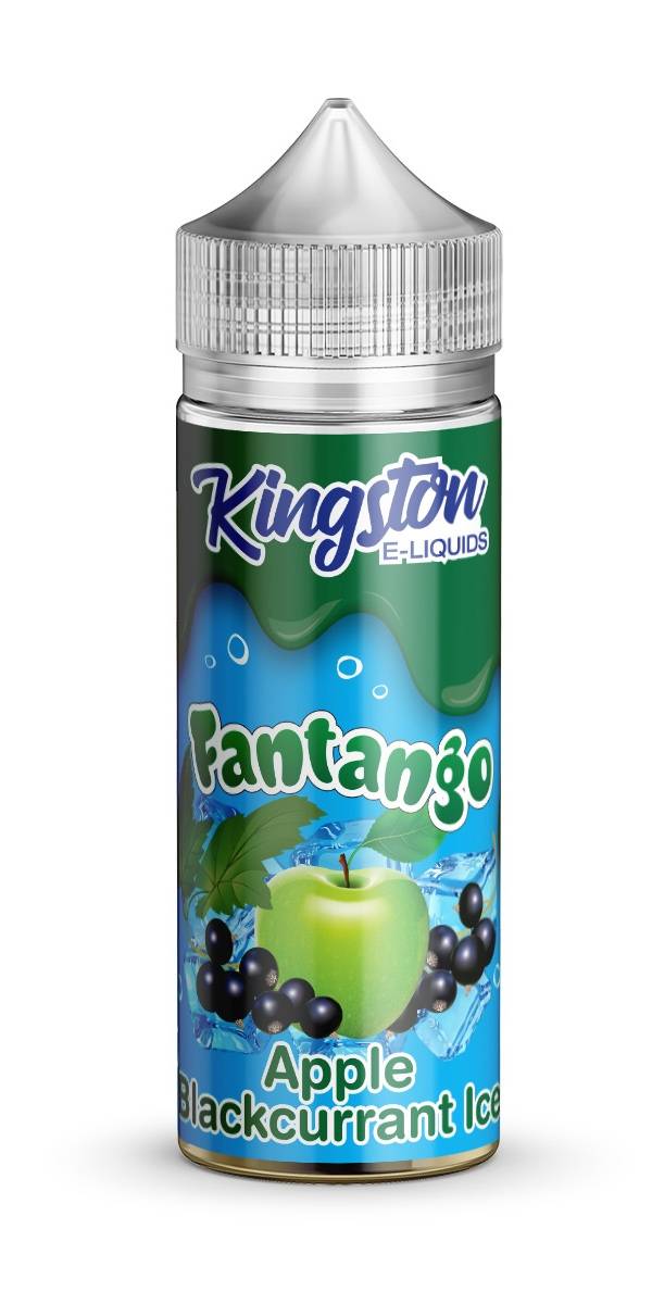 Apple & Blackcurrant Ice Fantango E-Liquid Shortfill By Kingston 100ml