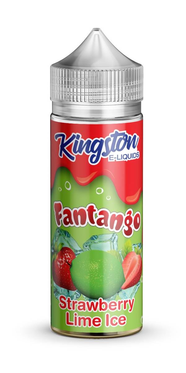 Strawberry & Lime Ice Fantango E-Liquid Shortfill By Kingston 100ml