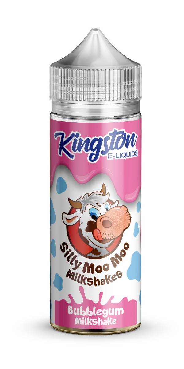 Bubblegum Silly Moo Moo Milkshake E-Liquid Shortfill By Kingston 100ml