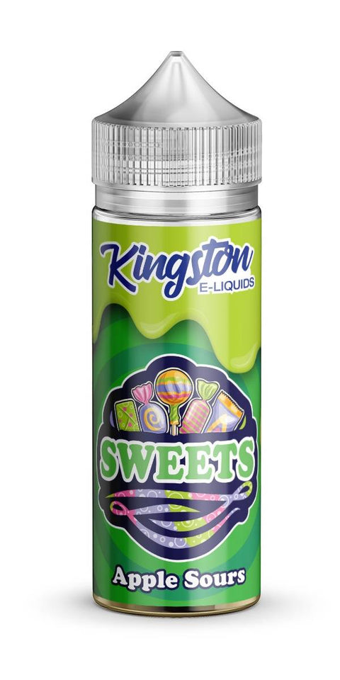 Sour Apples Sweets E-Liquid Shortfill By Kingston 100ml