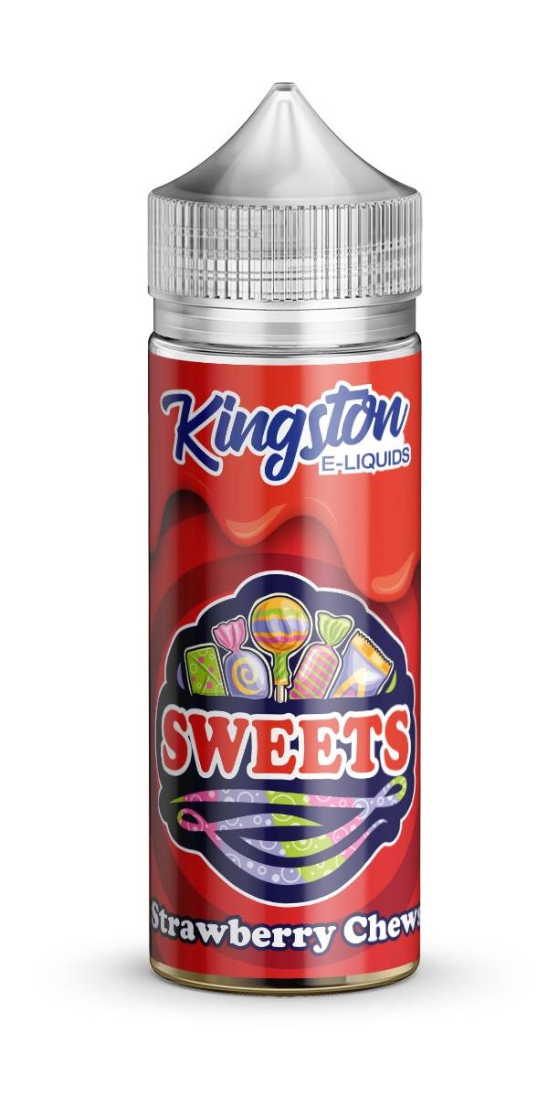 Strawberry Chews Sweets E-Liquid Shortfill By Kingston 100ml