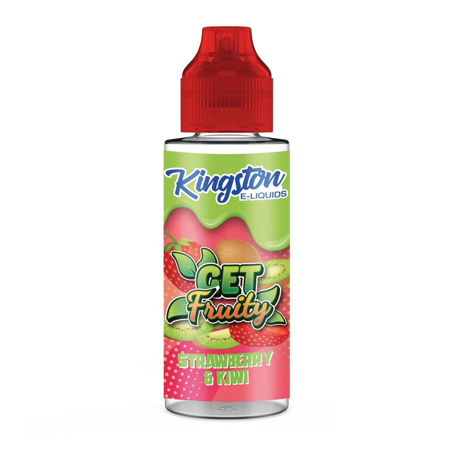 Strawberry & Kiwi Get Fruity E-Liquid Shortfill By Kingston 100ml