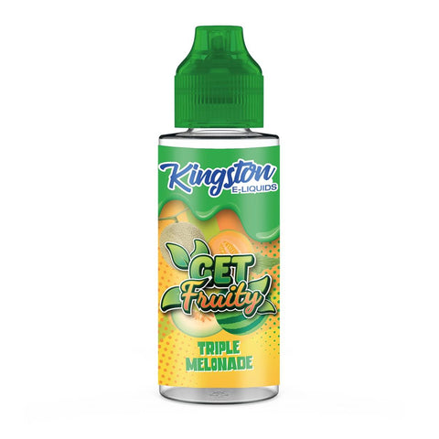 Triple Melonade Get Fruity E-Liquid Shortfill By Kingston 100ml