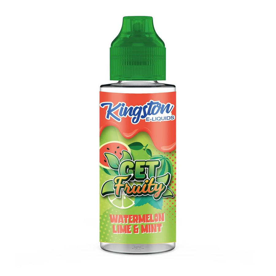 Watermelon Lime & Mint Get Fruity E-Liquid Shortfill By Kingston 100ml