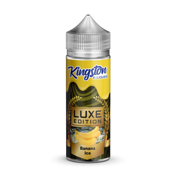 Banana Ice LUXE Edition E-Liquid Shortfill By Kingston 100ml