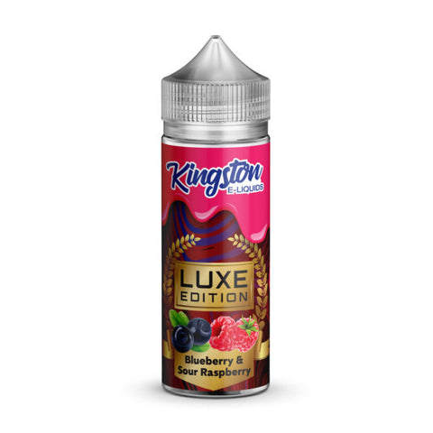 Blueberry Sour Raspberry LUXE Edition E-Liquid Shortfill By Kingston 100ml