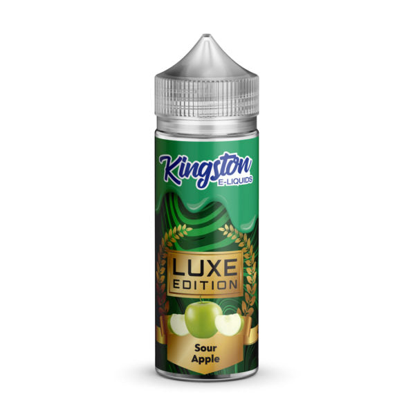 Sour Apple LUXE Edition E-Liquid Shortfill By Kingston 100ml