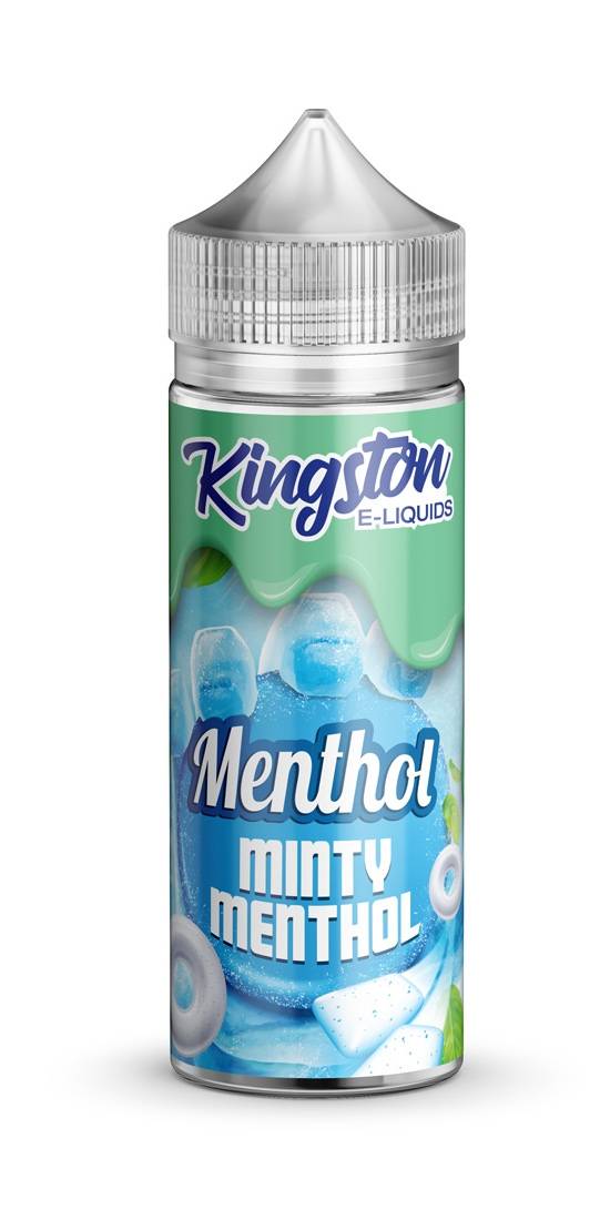 Minty Menthol E-Liquid Shortfill By Kingston 100ml