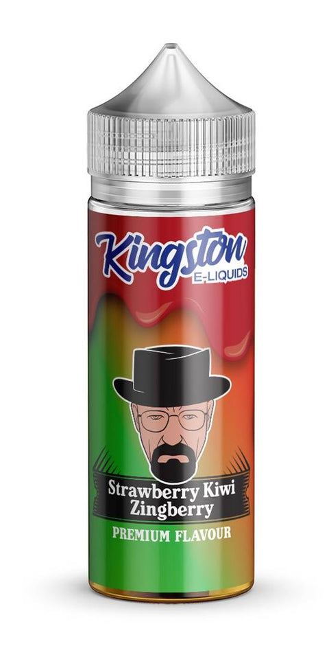 Strawberry Kiwi Zingberry E-Liquid Shortfill By Kingston Mint 100ml