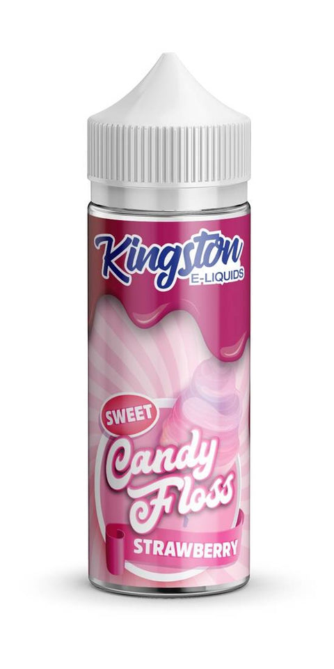 Strawberry Candy Floss E-Liquid Shortfill By Kingston 100ml