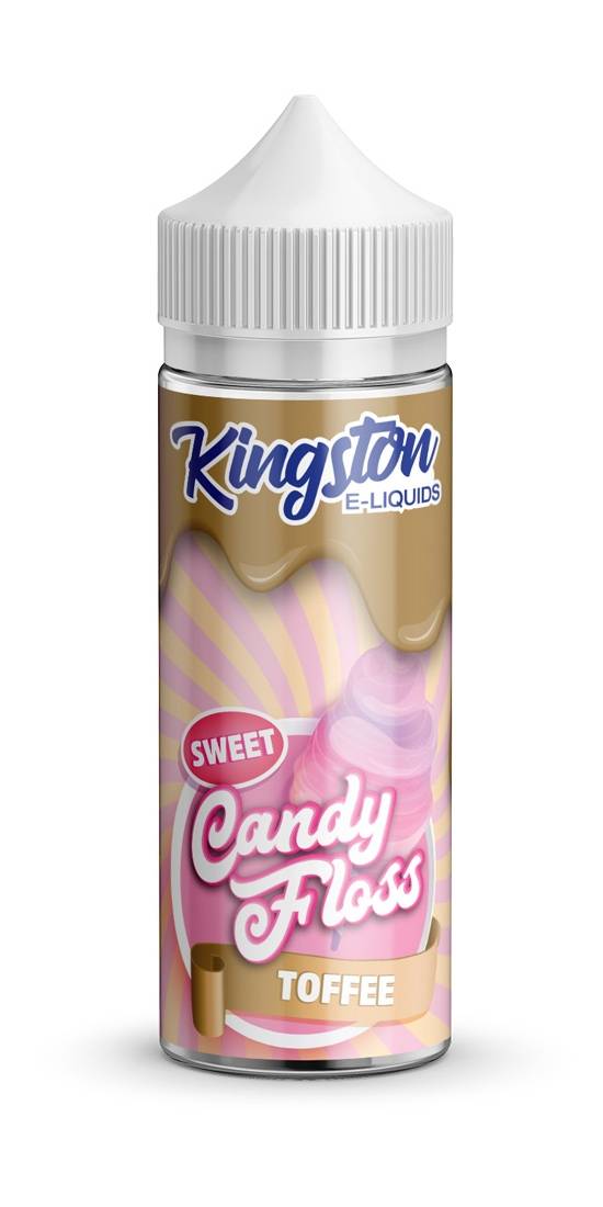 Toffee Candy Floss E-Liquid Shortfill By Kingston 100ml