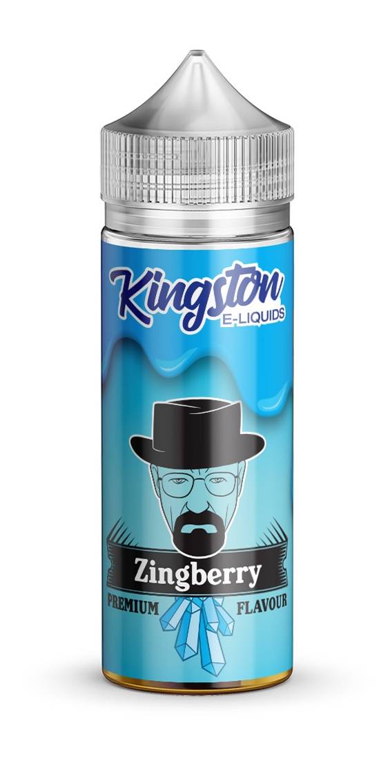 Zingberry E-Liquid Shortfill By Kingston Mint 100ml