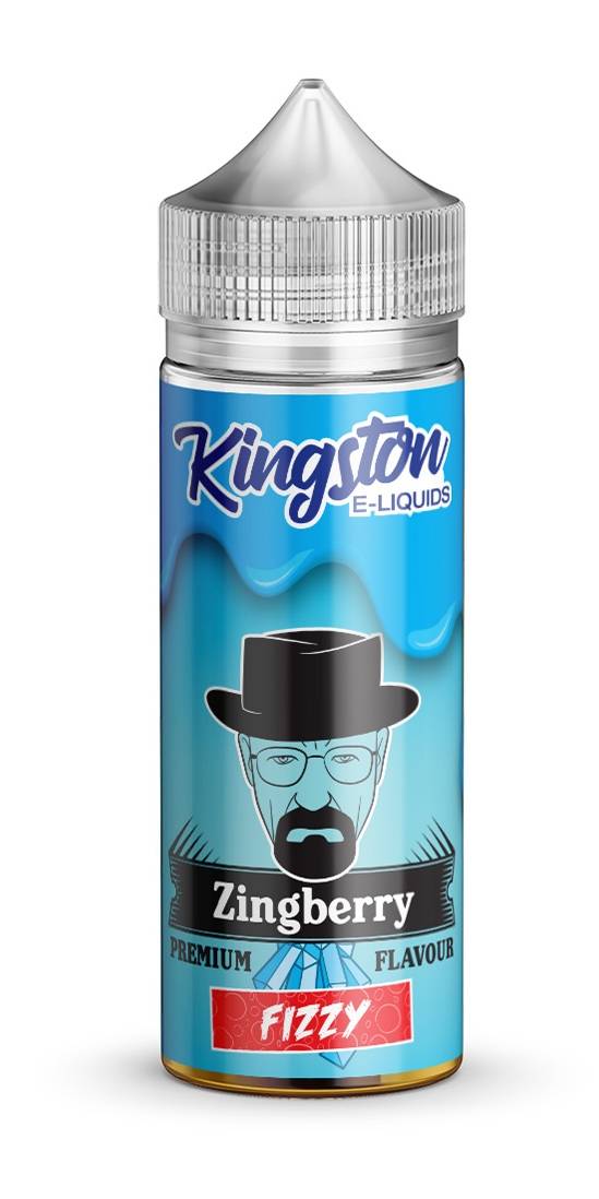 Zingberry Fizzy E-Liquid Shortfill By Kingston Mint 100ml