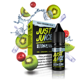 Kiwi & Cranberry On Ice E-Liquid Nicotine Salt By Just Juice 10ml