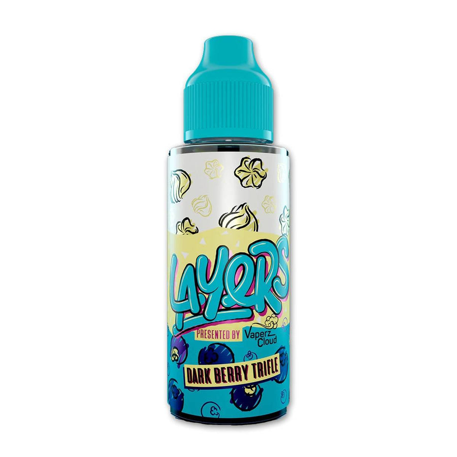 Layers Dark Berry Trifle E-Liquid Shortfill By Vaperz Cloud 100ml