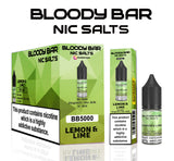 Lemon & Lime E-Liquid Nicotine Salt By Bloody Bar 10ml