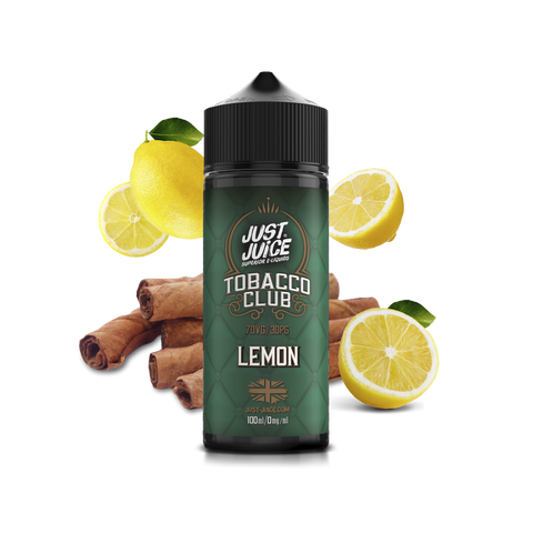Lemon Tobacco E-Liquid Shortfill By Just Juice 100ml