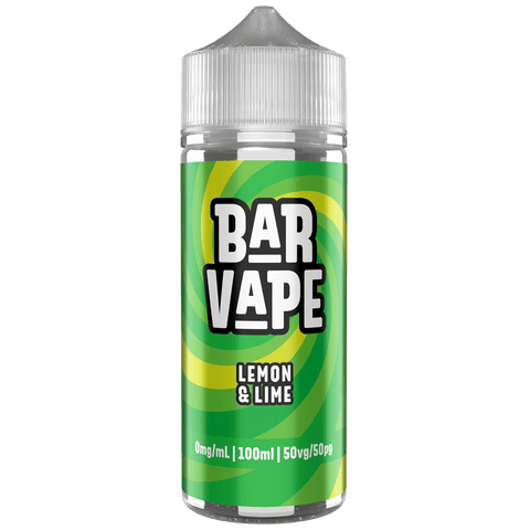 Lemon & Lime E-Liquid Shortfill By Bar Vape 100ml