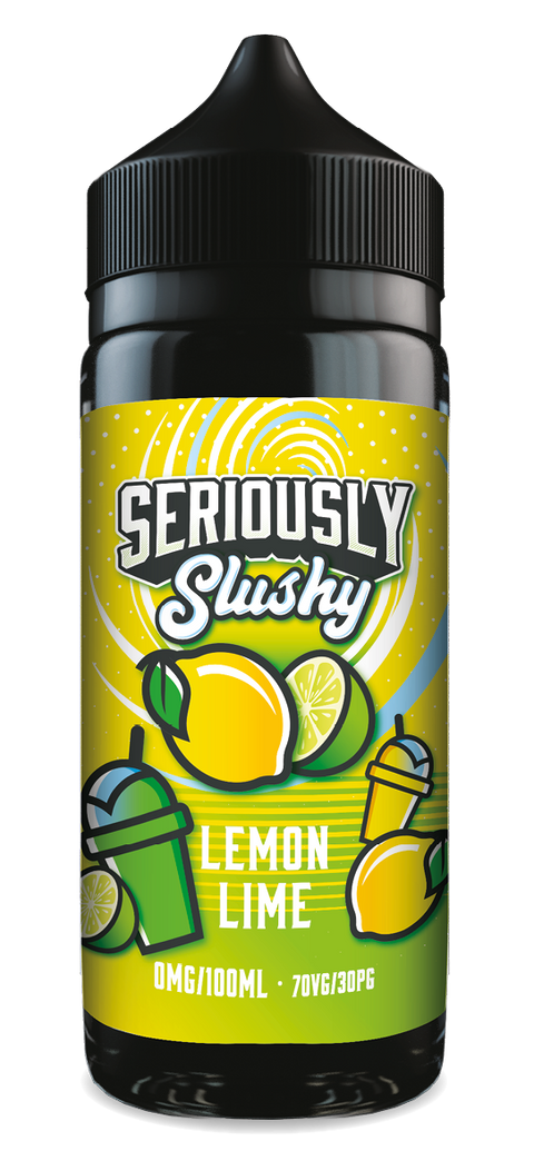 Lemon & Lime Seriously Slushy E-Liquid Shortfill By Doozy Vape 100ml