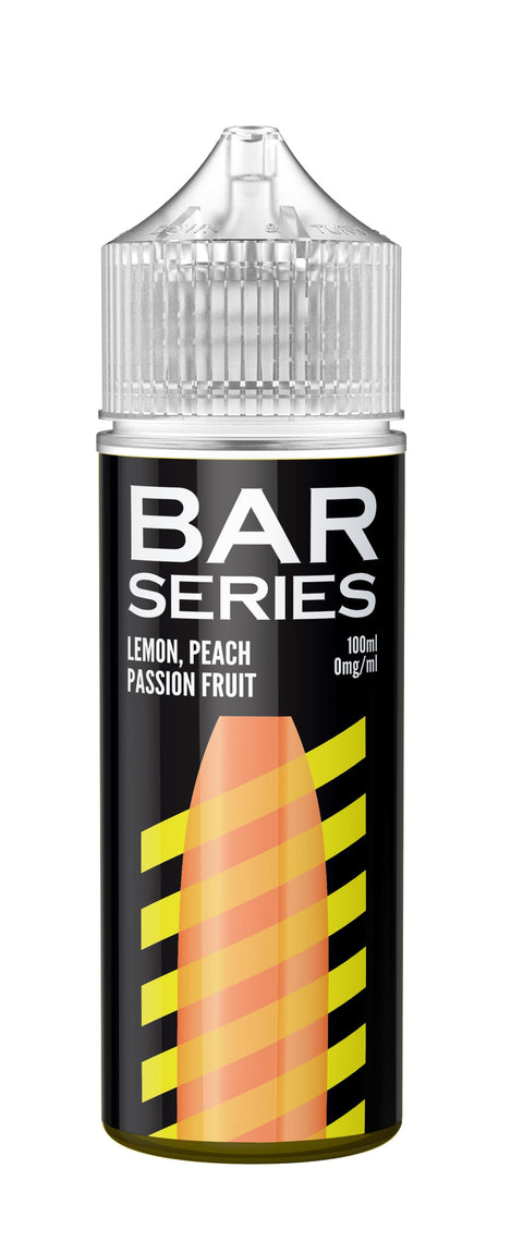 Lemon Peach Passion Fruit E-Liquid Shortfill By Bar Series 100ml