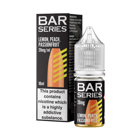 Lemon Peach Passion Fruit E-Liquid Nicotine Salt By Bar Series 10ml