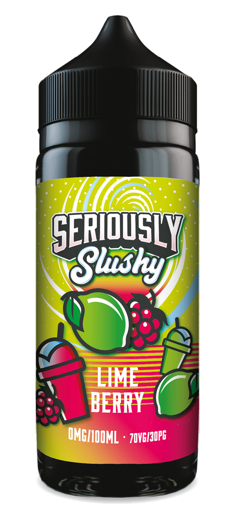Lime Berry Seriously Slushy E-Liquid Shortfill By Doozy Vape 100ml