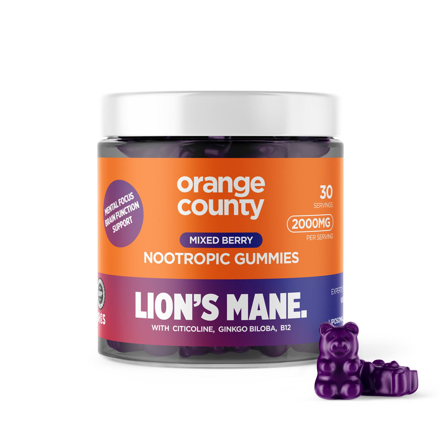 Orange County Lions Mane Nootropic Gummies