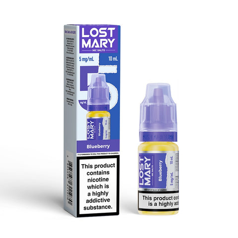 Blueberry LOST MARY E-Liquid Nicotine Salt By Elfbar 10ml