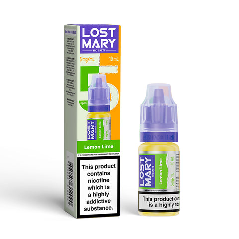 Lemon Lime LOST MARY E-Liquid Nicotine Salt By Elfbar 10ml