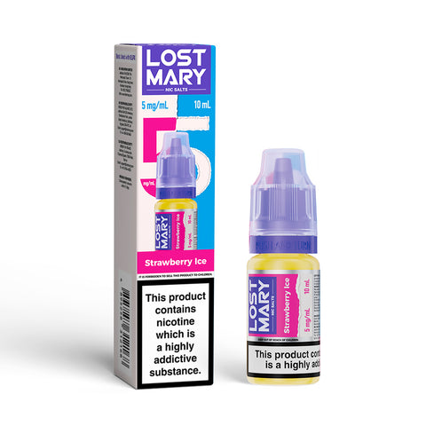 Strawberry Ice LOST MARY E-Liquid Nicotine Salt By Elfbar 10ml