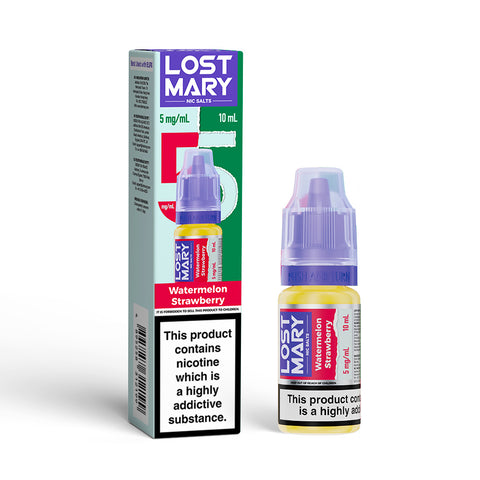 Watermelon Strawberry LOST MARY E-Liquid Nicotine Salt By Elfbar 10ml
