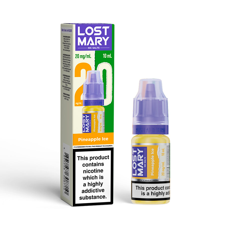 Pineapple Ice LOST MARY E-Liquid Nicotine Salt By Elfbar 10ml