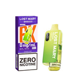 Lost Mary BM6000 6000 Refillable Pre-Filled Pod Kit 0mg (Zero Nicotine) - Lemon Lime