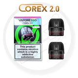Vaporesso LUXE X Replacement 2ml Pods (COREX 2.0 Edition) - 0.4 Ohm