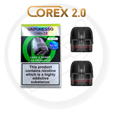 Vaporesso LUXE X Replacement 2ml Pods (COREX 2.0 Edition) - 0.6 Ohm