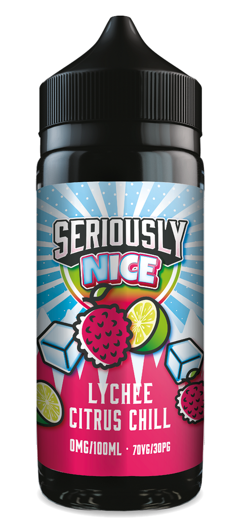 Lychee Cirtus Chill Seriously Nice E-Liquid Shortfill By Doozy Vape 100ml