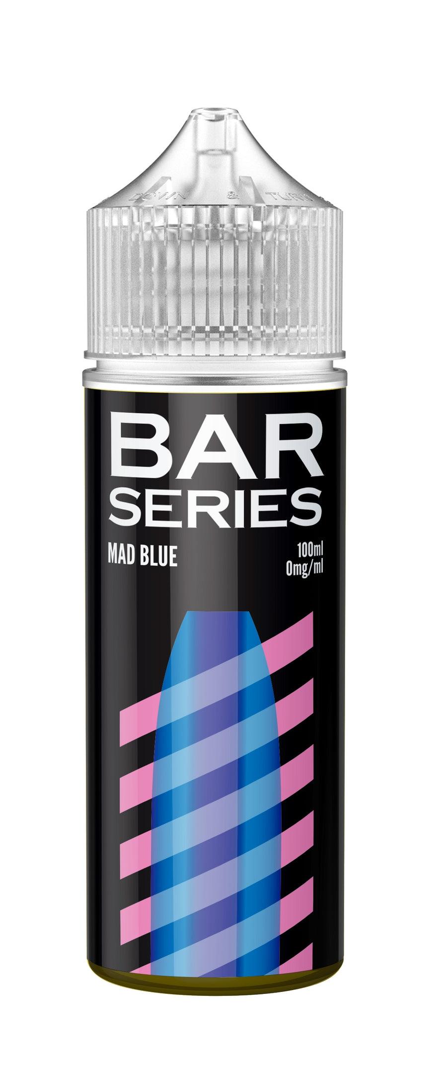 Mad Blue E-Liquid Shortfill By Bar Series 100ml