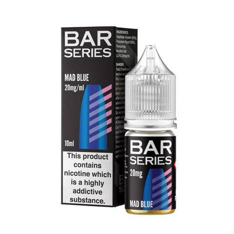 Mad Blue E-Liquid Nicotine Salt By Bar Series 10ml