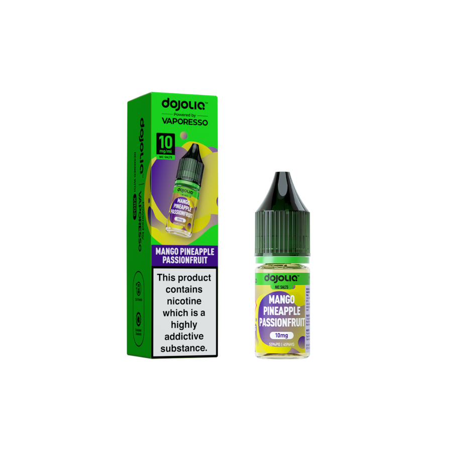 Mango Pineapple Passionfruit DOJOLIQ E-Liquid Nicotine Salt By Vaporesso 10ml