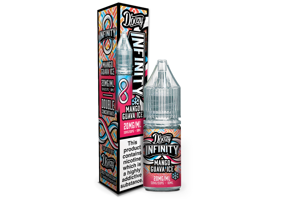 Mango Guava Ice INFINITY E-Liquid Nicotine Salt By Doozy 10ml