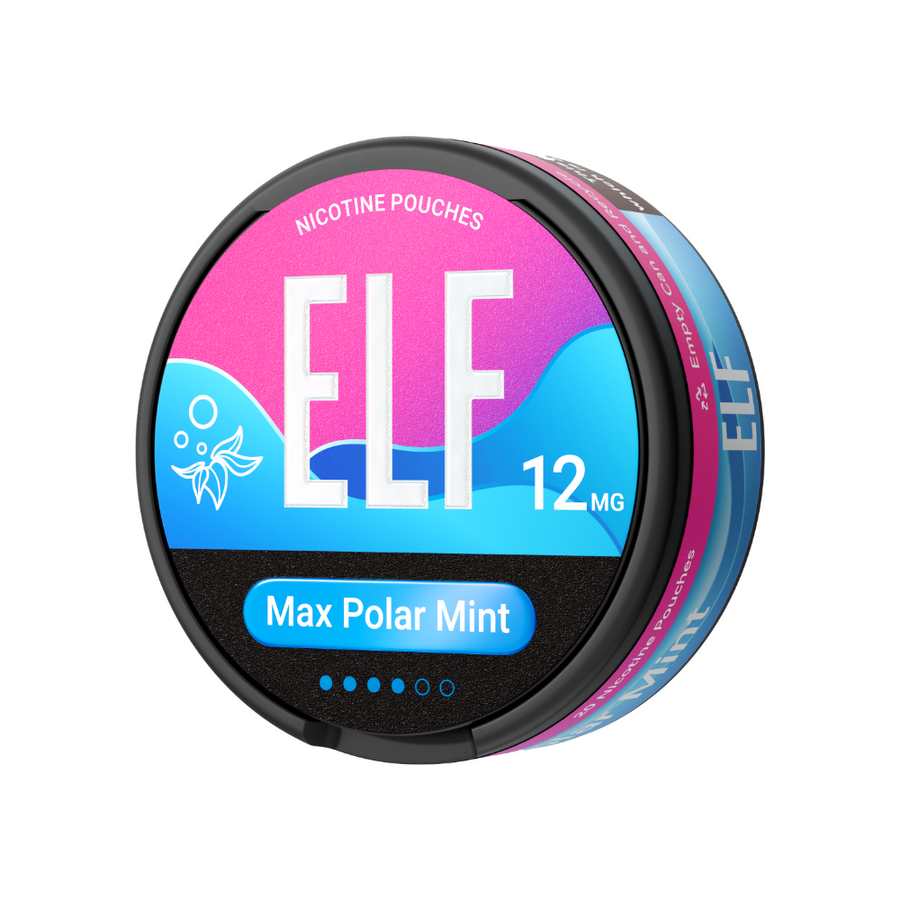 Elf Max Polar Mint Nicotine Pouches